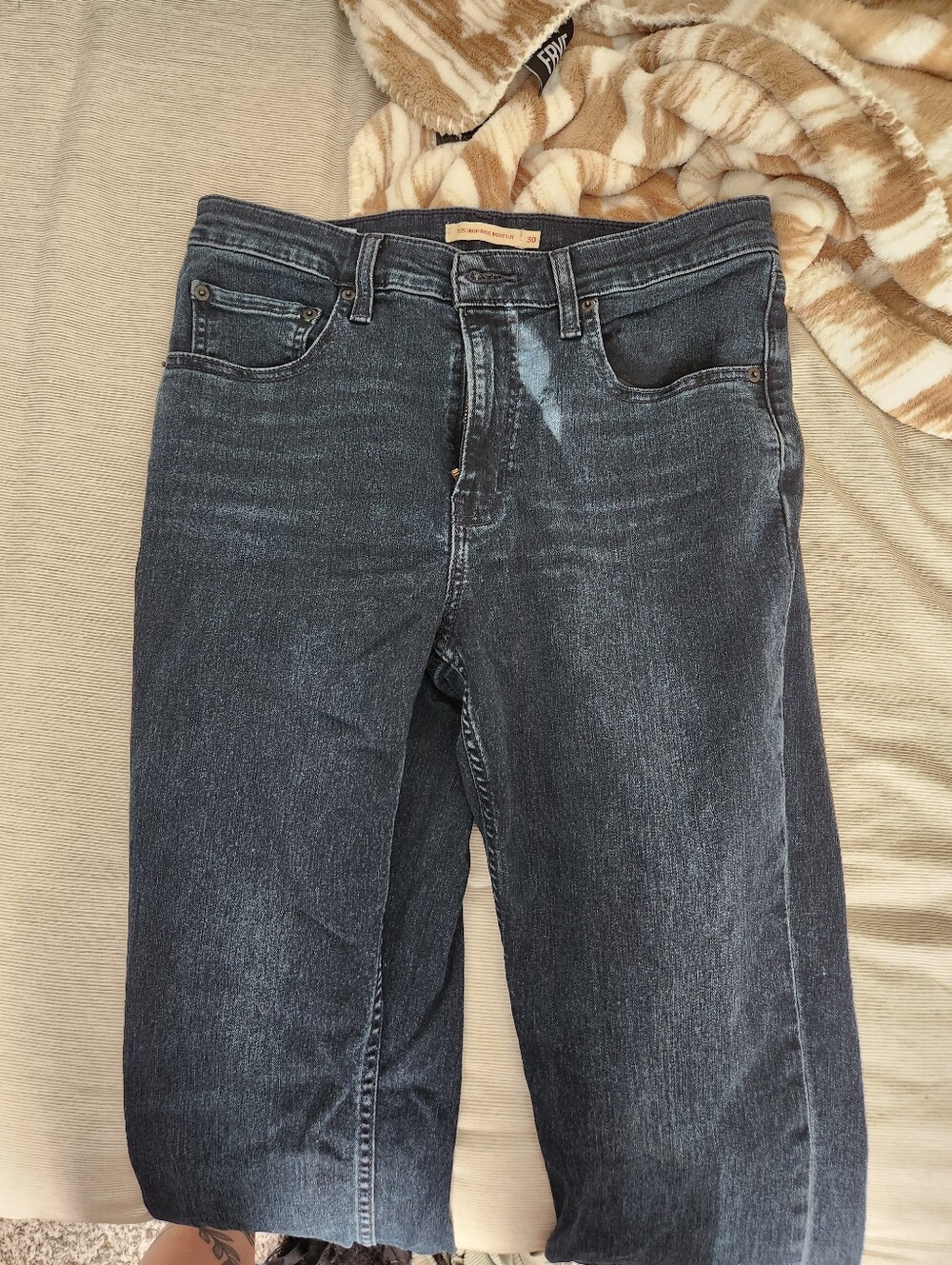Lee Women's Boot-Cut Jeans in Dark Gray Wash